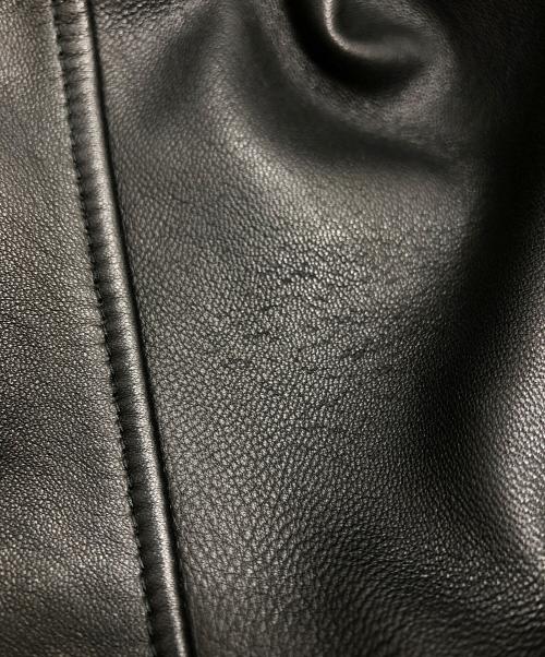 upper hights（アッパーハイツ）upper hights (アッパーハイツ) ダブルライダースジャケット ブラック サイズ:1の古着・服飾アイテム