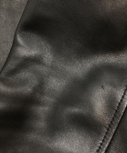 upper hights（アッパーハイツ）upper hights (アッパーハイツ) ダブルライダースジャケット ブラック サイズ:1の古着・服飾アイテム