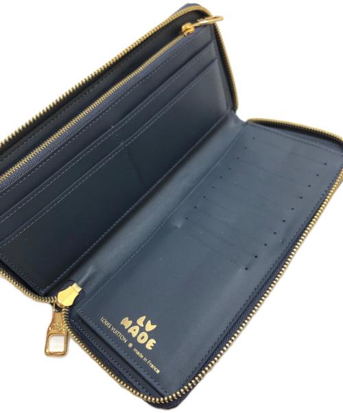 LOUIS VUITTON（ルイ ヴィトン）LOUIS VUITTON (ルイ ヴィトン) モノグラムデニムジッピーウォレット ネイビー サイズ:表記なしの古着・服飾アイテム