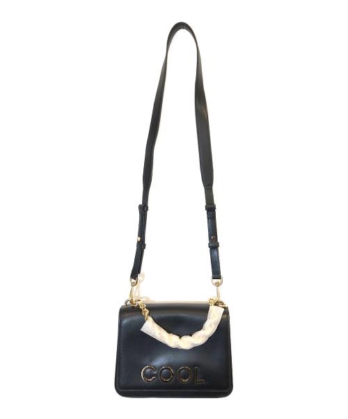 MICHAEL KORS（マイケル・コース）MICHAEL KORS (マイケルコース) Mott Cool Large Embellished Leather Crossbody Bag ブラック サイズ:表記なしの古着・服飾アイテム