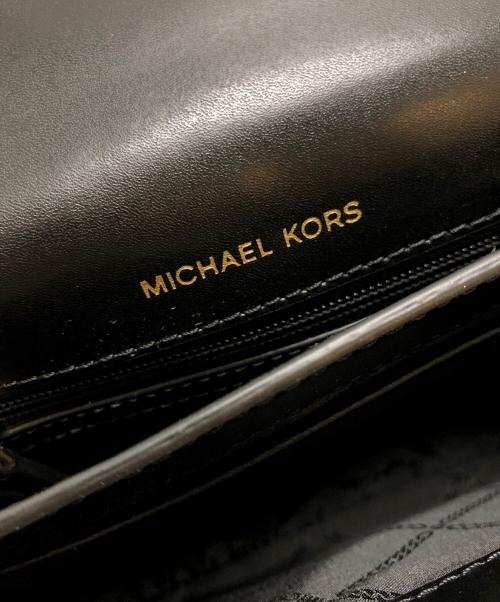MICHAEL KORS（マイケル・コース）MICHAEL KORS (マイケルコース) Mott Cool Large Embellished Leather Crossbody Bag ブラック サイズ:表記なしの古着・服飾アイテム