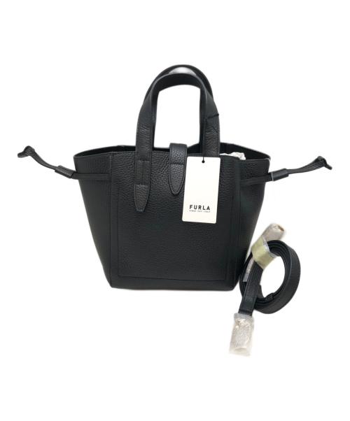 FURLA（フルラ）FURLA (フルラ) NET MINI TOTE  ブラック サイズ:表記なしの古着・服飾アイテム