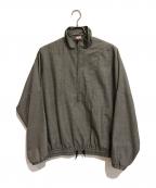 MAISON EUREKAメゾンエウレカ）の古着「SUMMER SHELL SUIT TOP」｜グレー