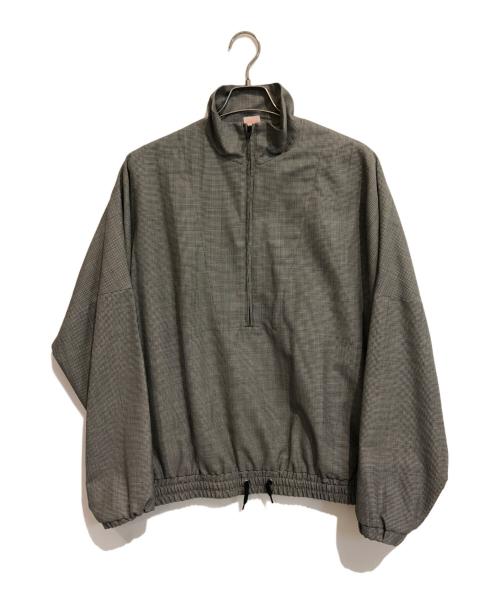 MAISON EUREKA（メゾンエウレカ）MAISON EUREKA (メゾンエウレカ) SUMMER SHELL SUIT TOP グレー サイズ:Sの古着・服飾アイテム