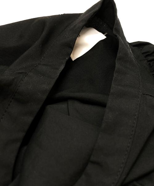 MIDIUMISOLID（ミディウミソリッド）MIDIUMISOLID (ミディウミソリッド) ブラウスワンピース ブラック サイズ:表記なしの古着・服飾アイテム