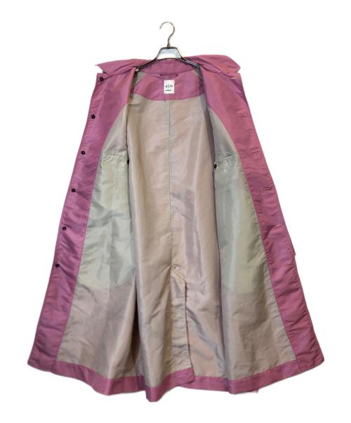 45R（フォーティファイブ・アール）45R (フォーティファイブ・アール) ナイロンの908ステンカラーコート ピンク サイズ:表記なしの古着・服飾アイテム