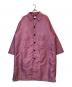 45R（フォーティファイブ・アール）の古着「ナイロンの908ステンカラーコート」｜ピンク