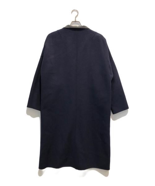 MUSE de Deuxieme Classe（ミューズ ドゥーズィエム クラス）MUSE de Deuxieme Classe (ミューズ ドゥーズィエム クラス) HAMILTONウールリバーリバーシブルコート グレー×ネイビー サイズ:表記なしの古着・服飾アイテム