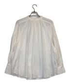 Curensologyカレンソロジー）の古着「2WAYギャザーブラウス」｜ホワイト