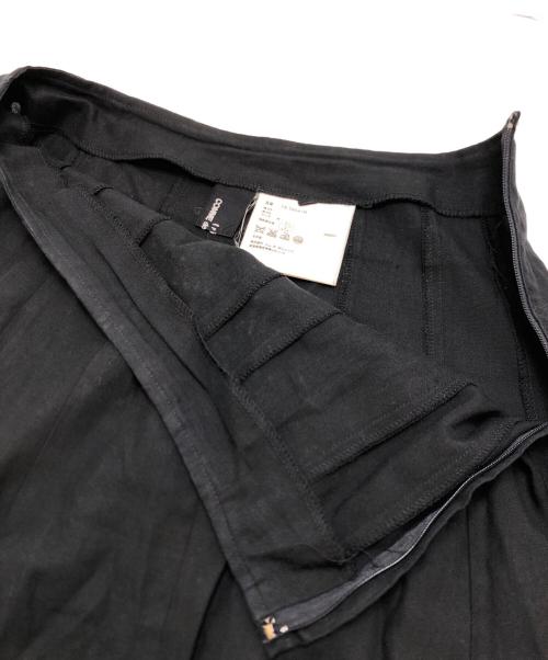 tricot COMME des GARCONS（トリココムデギャルソン）tricot COMME des GARCONS (トリココムデギャルソン) コットンリネンスカート ブラック サイズ:Mの古着・服飾アイテム