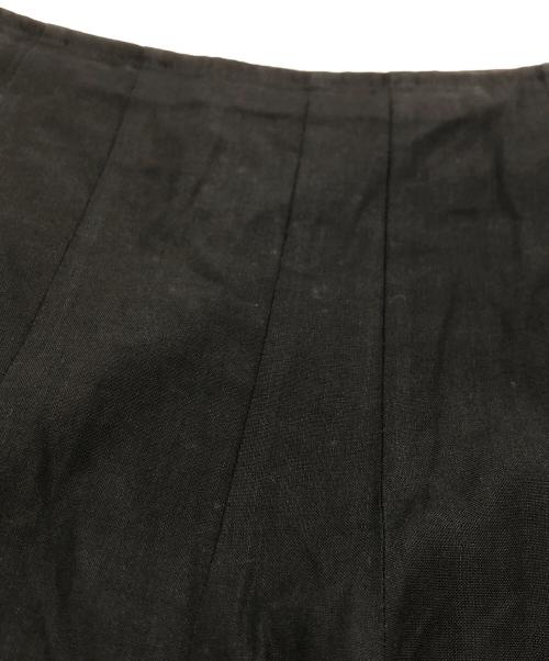 tricot COMME des GARCONS（トリココムデギャルソン）tricot COMME des GARCONS (トリココムデギャルソン) コットンリネンスカート ブラック サイズ:Mの古着・服飾アイテム