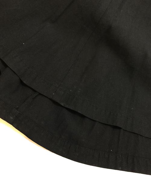 tricot COMME des GARCONS（トリココムデギャルソン）tricot COMME des GARCONS (トリココムデギャルソン) コットンリネンスカート ブラック サイズ:Mの古着・服飾アイテム