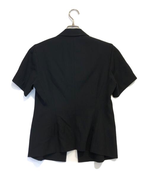 Y's（ワイズ）Y's (ワイズ) スナップ釦半袖シャツ ブラック サイズ:表記なしの古着・服飾アイテム