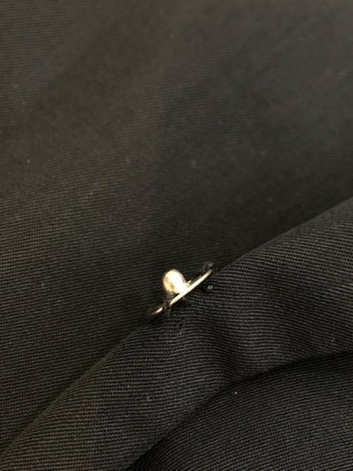 Y's（ワイズ）Y's (ワイズ) スナップ釦半袖シャツ ブラック サイズ:表記なしの古着・服飾アイテム