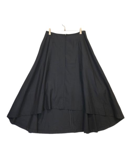 noir kei ninomiya（ノワール ケイ ニノミヤ）noir kei ninomiya (ノワール ケイ ニノミヤ) 変形スカート ブラック サイズ:Mの古着・服飾アイテム