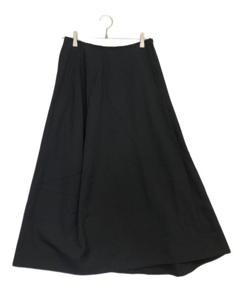 COMME des GARCONS（コムデギャルソン）COMME des GARCONS (コムデギャルソン) アシンメトリースカート ブラック サイズ:Sの古着・服飾アイテム