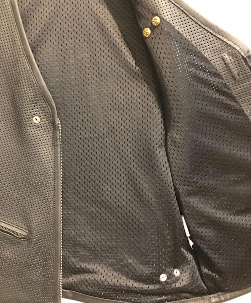 harley owners group（ハーレーオーナーズグループ）harley owners group (ハーレーオーナーズグループ) レザーベスト ブラック サイズ:Mの古着・服飾アイテム