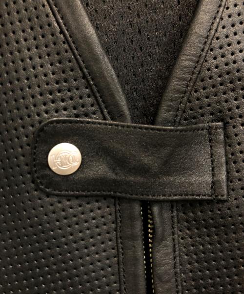 harley owners group（ハーレーオーナーズグループ）harley owners group (ハーレーオーナーズグループ) レザーベスト ブラック サイズ:Mの古着・服飾アイテム