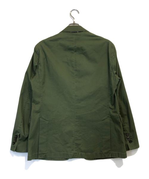 POLO RALPH LAUREN（ポロ・ラルフローレン）POLO RALPH LAUREN (ポロ・ラルフローレン) コットンテーラードジャケット グリーン サイズ:Lの古着・服飾アイテム