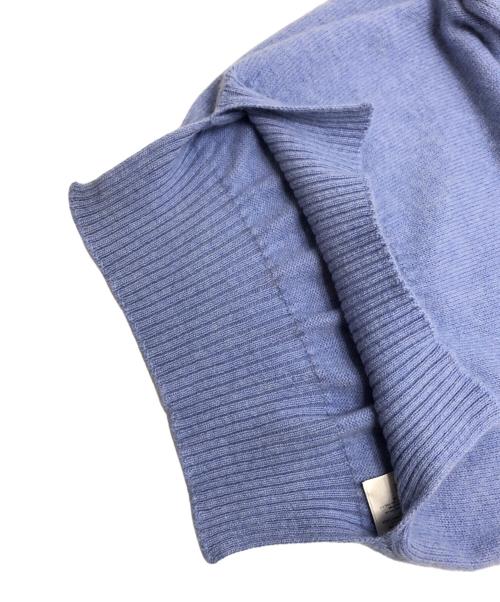 SLOWEAR by ZANONE（スローウェア）SLOWEAR by ZANONE (スローウェア) アンゴラ混クルーネックニット スカイブルー サイズ:42の古着・服飾アイテム