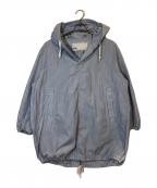 ticcaティッカ）の古着「シャツパーカー」｜スカイブルー