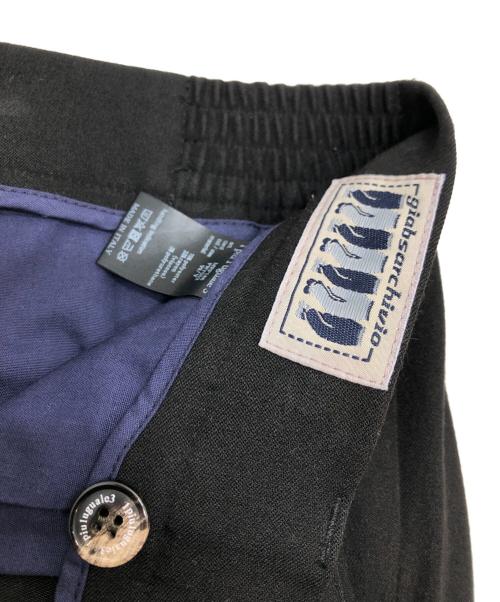 1piu1uguale3（ウノピュウノウグァーレトレ）1piu1uguale3 (ウノピュウノウグァーレトレ) パンツ ブラック サイズ:Vの古着・服飾アイテム