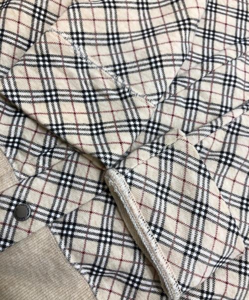 BURBERRY BLUE LABEL（バーバリー ブルー レーベル）BURBERRY BLUE LABEL (バーバリーロンドンブルーレーベル) ジップジャケット/ブルゾン ベージュ サイズ:38の古着・服飾アイテム