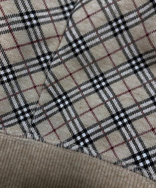 BURBERRY BLUE LABEL（バーバリー ブルー レーベル）BURBERRY BLUE LABEL (バーバリーロンドンブルーレーベル) ジップジャケット/ブルゾン ベージュ サイズ:38の古着・服飾アイテム