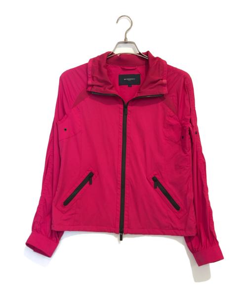 BURBERRY GOLF（バーバリーゴルフ）BURBERRY GOLF (バーバリーゴルフ) ナイロンジャケット ピンク サイズ:1の古着・服飾アイテム