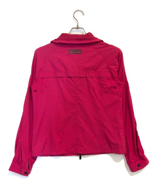 BURBERRY GOLF（バーバリーゴルフ）BURBERRY GOLF (バーバリーゴルフ) ナイロンジャケット ピンク サイズ:1の古着・服飾アイテム