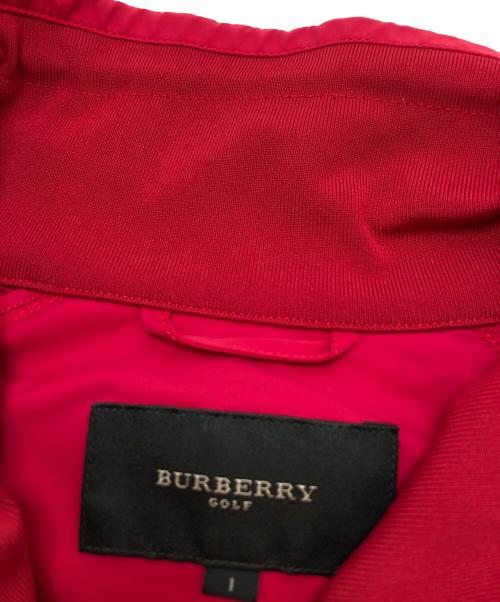 BURBERRY GOLF（バーバリーゴルフ）BURBERRY GOLF (バーバリーゴルフ) ナイロンジャケット ピンク サイズ:1の古着・服飾アイテム