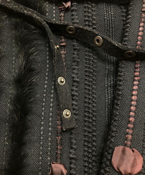 GUCCI（グッチ）GUCCI (グッチ) ファーニットスカート ブラック サイズ:38の古着・服飾アイテム