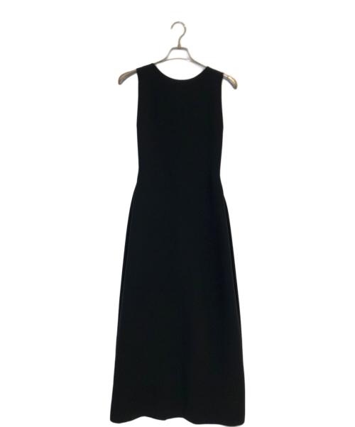 Salvatore Ferragamo（サルヴァトーレ フェラガモ）Salvatore Ferragamo (サルヴァトーレ フェラガモ) ノースリーブワンピース ブラック サイズ:36の古着・服飾アイテム