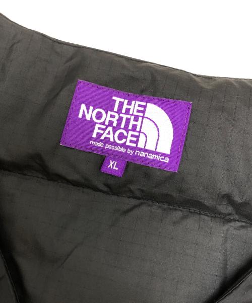 THE NORTHFACE PURPLELABEL（ザ・ノースフェイス パープルレーベル）THE NORTHFACE PURPLELABEL (ザ・ノースフェイス パープルレーベル) ダウンカーディガン ブラック サイズ:XLの古着・服飾アイテム