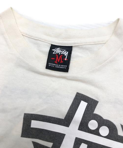 stussy（ステューシー）stussy (ステューシー) Tシャツ ホワイト サイズ:Mの古着・服飾アイテム
