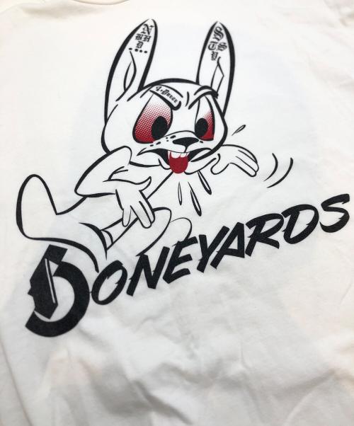 stussy（ステューシー）stussy (ステューシー) NEIGHBORHOOD (ネイバーフッド) Tシャツ ホワイト サイズ:表記なしの古着・服飾アイテム