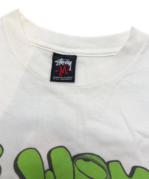 stussy（ステューシー）stussy (ステューシー) Tシャツ ホワイト サイズ:Mの古着・服飾アイテム