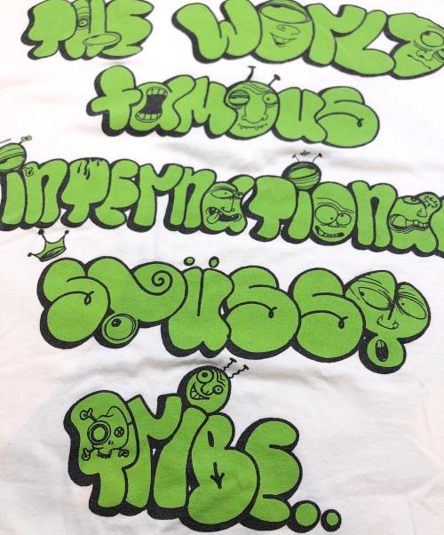 stussy（ステューシー）stussy (ステューシー) Tシャツ ホワイト サイズ:Mの古着・服飾アイテム
