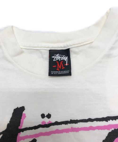 stussy（ステューシー）stussy (ステューシー) Tシャツ ホワイト サイズ:Mの古着・服飾アイテム