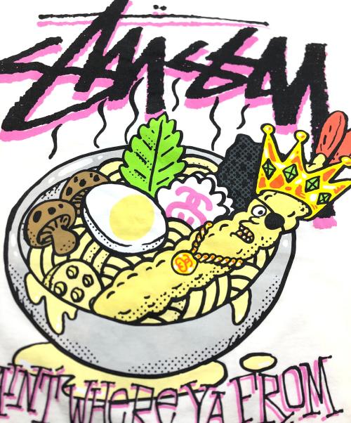 stussy（ステューシー）stussy (ステューシー) Tシャツ ホワイト サイズ:Mの古着・服飾アイテム