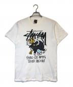 stussyステューシー）の古着「闘牛Ｔシャツ」｜ホワイト