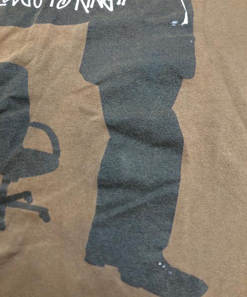 stussy（ステューシー）stussy (ステューシー) KNOWLEDGE IS KING TEE ブラウン サイズ:Mの古着・服飾アイテム