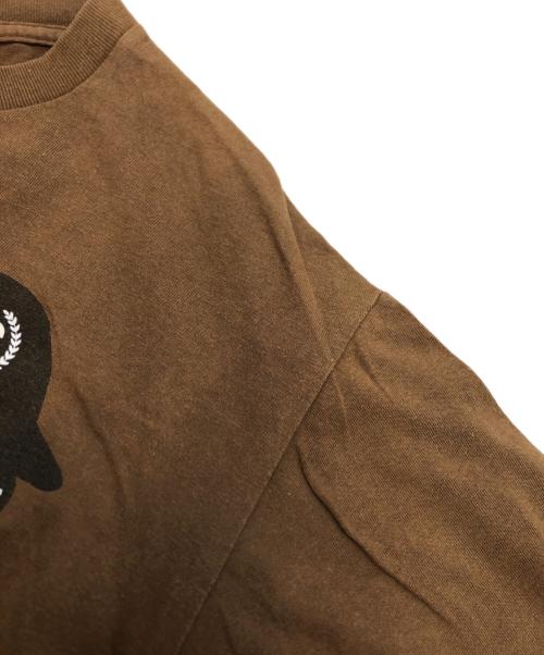 stussy（ステューシー）stussy (ステューシー) KNOWLEDGE IS KING TEE ブラウン サイズ:Mの古着・服飾アイテム
