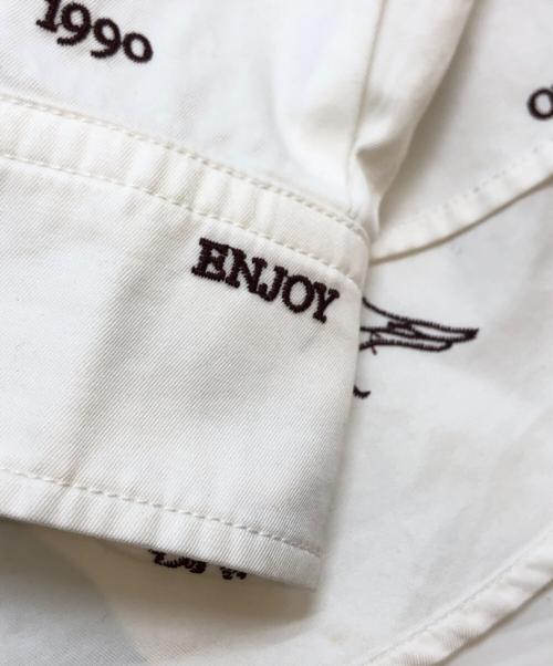 Adam et Rope（アダム エ ロペ）Adam et Rope (アダム エ ロペ) エンブロイダリーシャツ ホワイト サイズ:Freeの古着・服飾アイテム