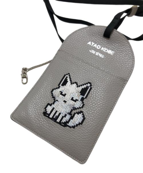 ATAO（アタオ）ATAO (アタオ) ショルダーポーチ グレーの古着・服飾アイテム