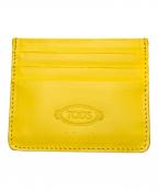 TOD'S×LAMBORGHINIトッズ×ランボルギーニ）の古着「カードケース」｜イエロー