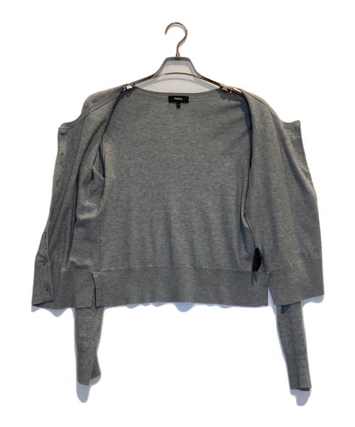 theory（セオリー）theory (セオリー) カーディガン グレー サイズ:Sの古着・服飾アイテム