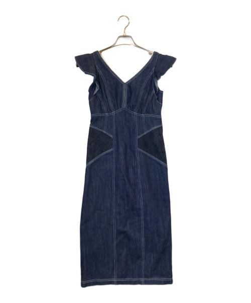 HER LIP TO（ハーリップトゥ）HER LIP TO (ハーリップトゥ) ワンピース インディゴ サイズ:Sの古着・服飾アイテム