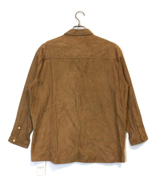 IENA（イエナ）IENA (イエナ) ゴートスエードシャツブルゾン ジャケット ブラウン サイズ:表記なし 未使用品の古着・服飾アイテム