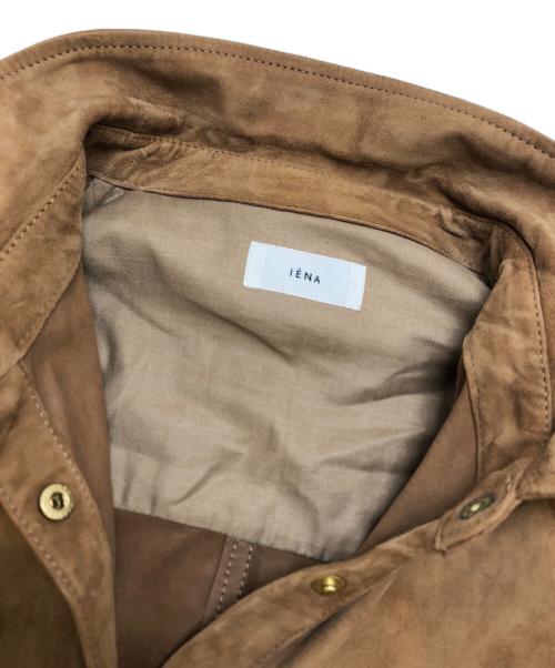 IENA（イエナ）IENA (イエナ) ゴートスエードシャツブルゾン ジャケット ブラウン サイズ:表記なし 未使用品の古着・服飾アイテム
